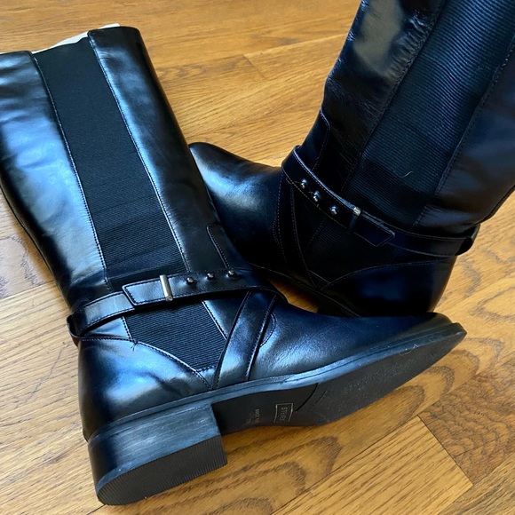 Steven by Steve Madden tall black boots - Picture 2 of 5